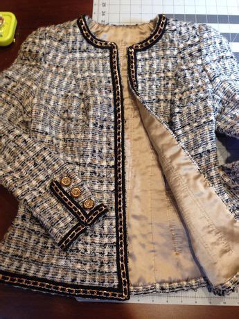 quilting a chanel jacket lining|Chanel jacket sewing pattern.